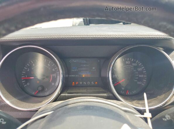 1FA6P8TH2G5218451 2016 FORD MUSTANG Black Vista del cuadro de instrumentos