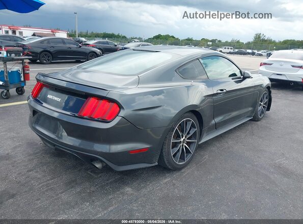 1FA6P8TH2G5271568 2016 FORD MUSTANG Gray Rear right