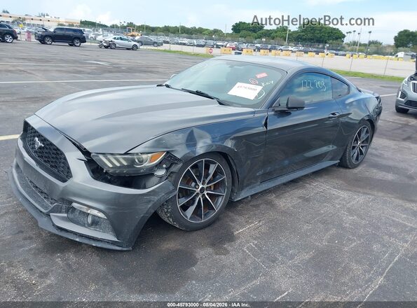 1FA6P8TH2G5271568 2016 FORD MUSTANG Gray Front left