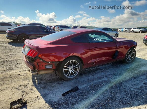 1FA6P8TH2G5321787 2016 FORD MUSTANG Красный Задняя правая четверть