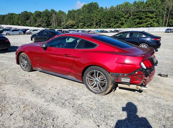 1FA6P8TH2G5321787 2016 FORD MUSTANG Красный Задняя левая четверть