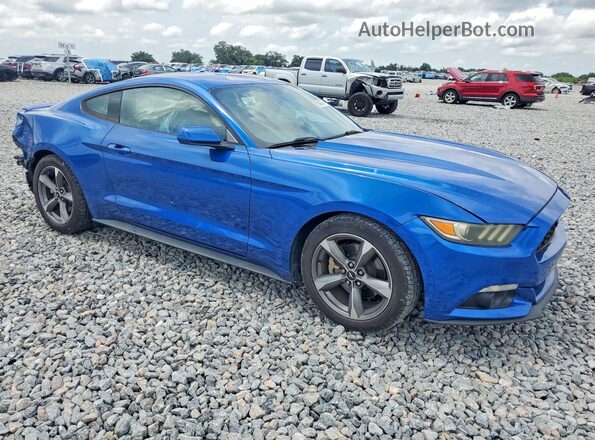 1FA6P8TH2H5249362 2017 FORD MUSTANG Blue Front right