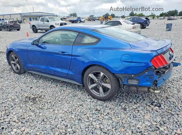 1FA6P8TH2H5249362 2017 FORD MUSTANG Blue Rear left