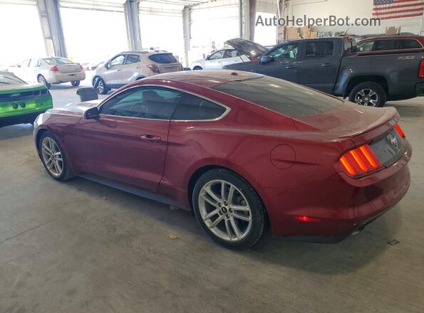 1FA6P8TH2H5286928 2017 FORD MUSTANG Красный Задняя левая четверть