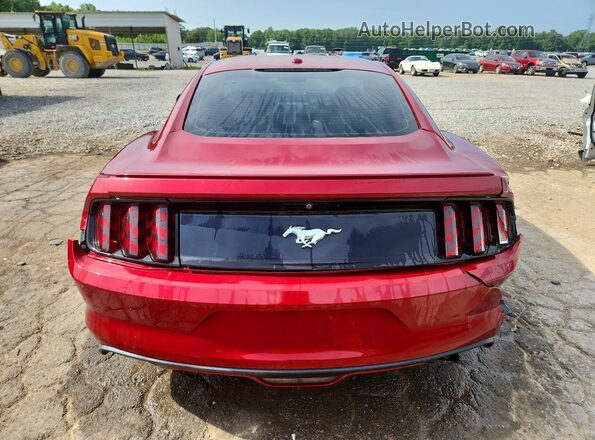 1FA6P8TH2H5305056 2017 FORD MUSTANG Red Հետևի տեսք