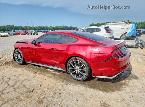 1FA6P8TH2H5305056 2017 FORD MUSTANG Red Հետևի ձախ