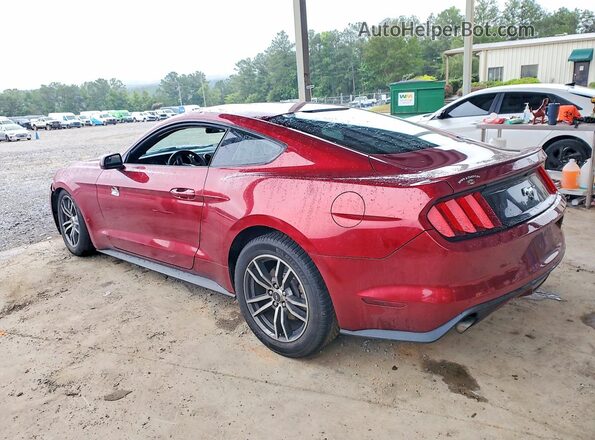 1FA6P8TH2H5332287 2017 FORD MUSTANG Красный Задняя левая четверть