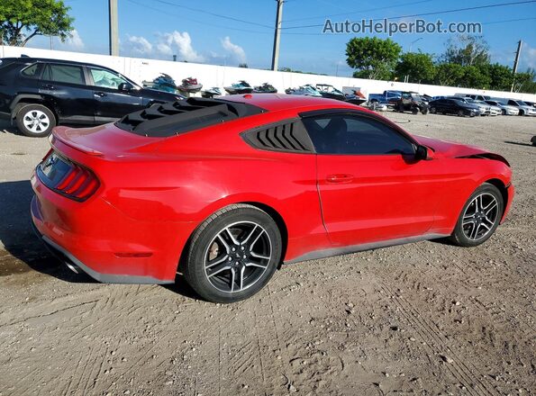 1FA6P8TH2J5107048 2018 FORD MUSTANG Red უკანა მარჯვენა