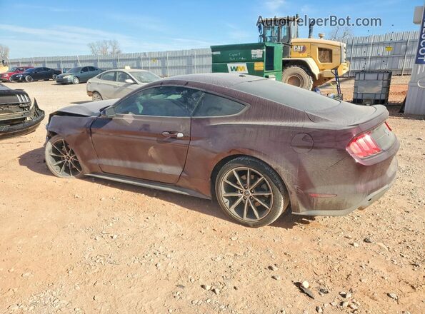 1FA6P8TH2J5131964 2018 FORD MUSTANG Maroon Rear left