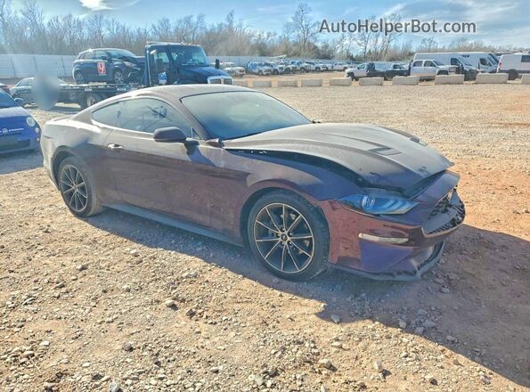 1FA6P8TH2J5131964 2018 FORD MUSTANG Maroon Front right