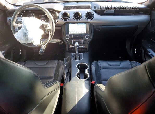 1FA6P8TH2J5131964 2018 FORD MUSTANG Maroon Dashboard view