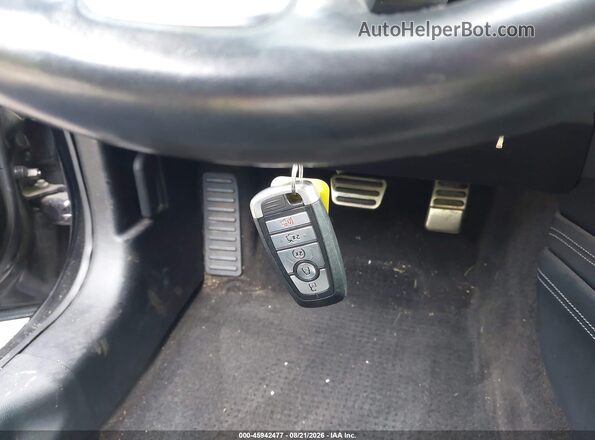 1FA6P8TH2J5174281 2018 FORD MUSTANG Black Вид панелі приладів