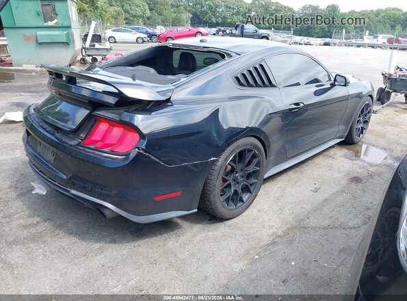 1FA6P8TH2J5174281 2018 FORD MUSTANG Black Задня права чверть