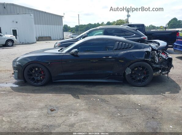 1FA6P8TH2J5174281 2018 FORD MUSTANG Black Панорамний вид салону 360°