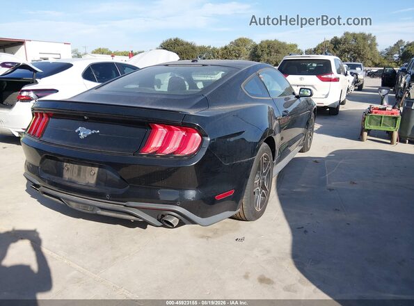 1FA6P8TH2J5176144 2018 FORD MUSTANG Black Հետևի աջ