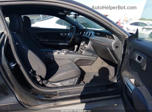 1FA6P8TH2J5176144 2018 FORD MUSTANG Black Սալոնի դիմացի տեսք
