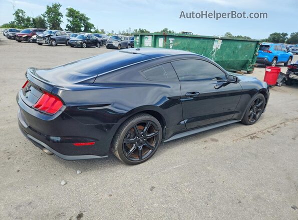 1FA6P8TH2K5117077 2019 FORD MUSTANG Black წინა მარჯვენა