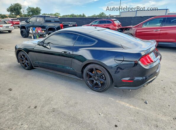 1FA6P8TH2K5117077 2019 FORD MUSTANG Black უკანა მარჯვენა