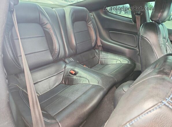 1FA6P8TH2K5117077 2019 FORD MUSTANG Black უკანა სალონის ხედი