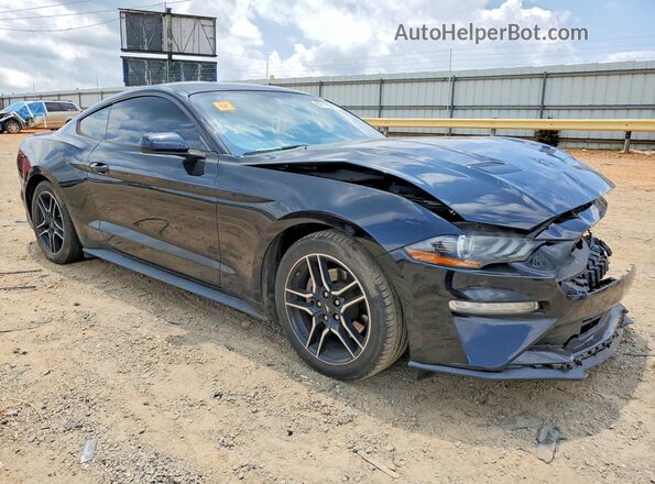 1FA6P8TH2K5200959 2019 FORD MUSTANG Black Przód prawy