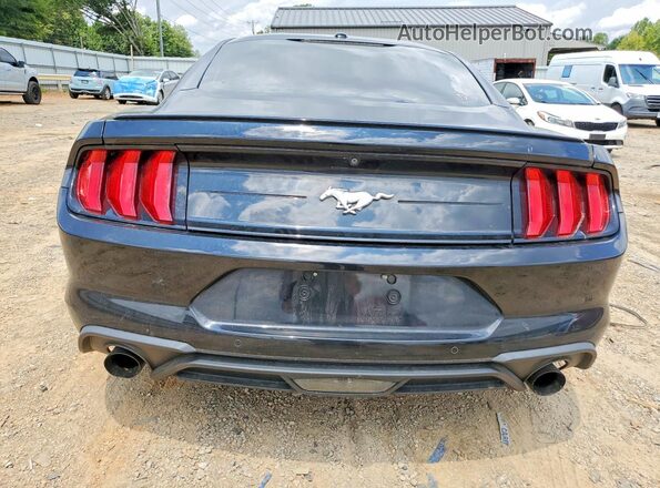 1FA6P8TH2K5200959 2019 FORD MUSTANG Black Widok z tyłu