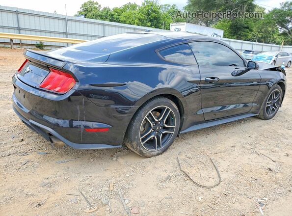 1FA6P8TH2K5200959 2019 FORD MUSTANG Black Tył prawy