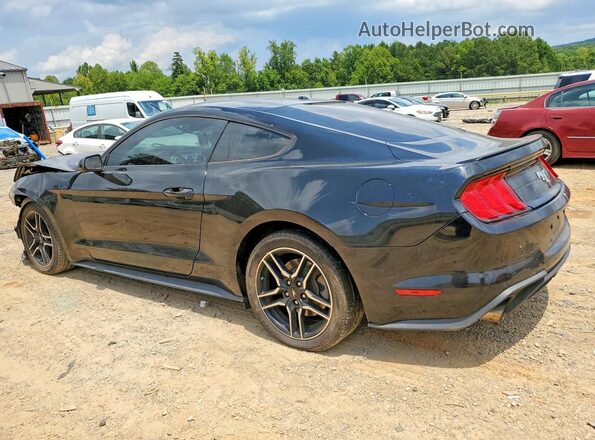1FA6P8TH2K5200959 2019 FORD MUSTANG Black Tył lewy