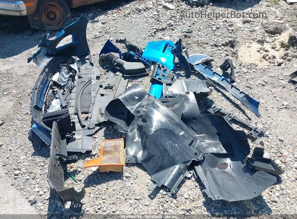 1FA6P8TH2K5201917 2019 FORD MUSTANG Blue Instrument cluster view