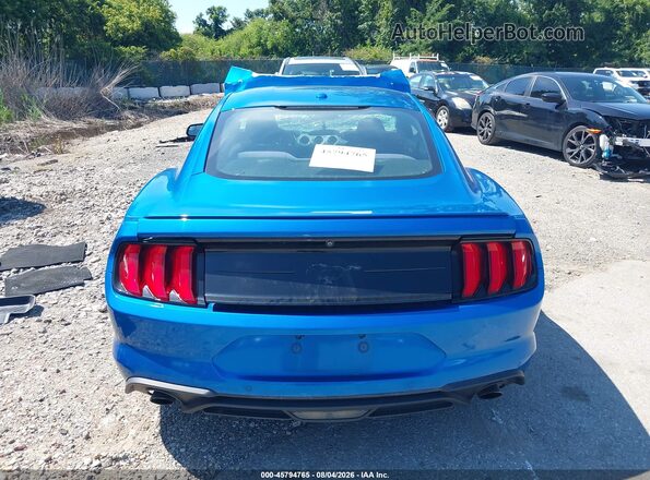 1FA6P8TH2K5201917 2019 FORD MUSTANG Blue 
