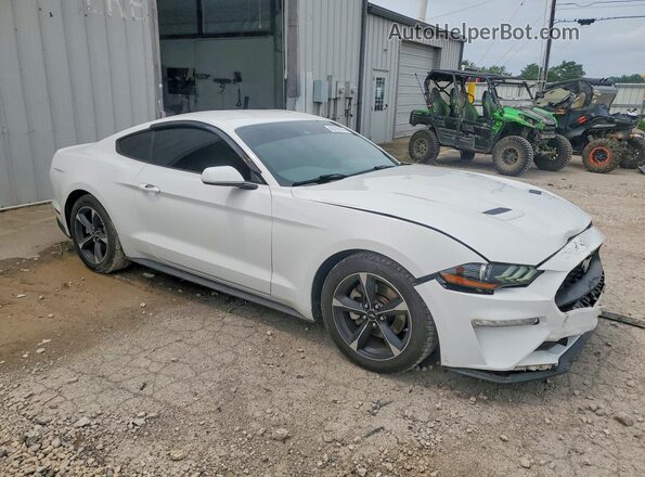 1FA6P8TH2L5103696 2020 FORD MUSTANG White Delantero derecho