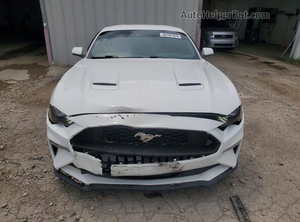 1FA6P8TH2L5103696 2020 FORD MUSTANG White Vista frontal