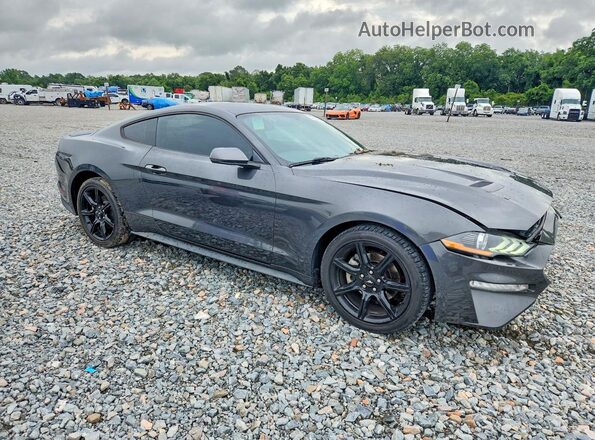 1FA6P8TH2L5103827 2020 FORD MUSTANG Серый Передняя правая четверть
