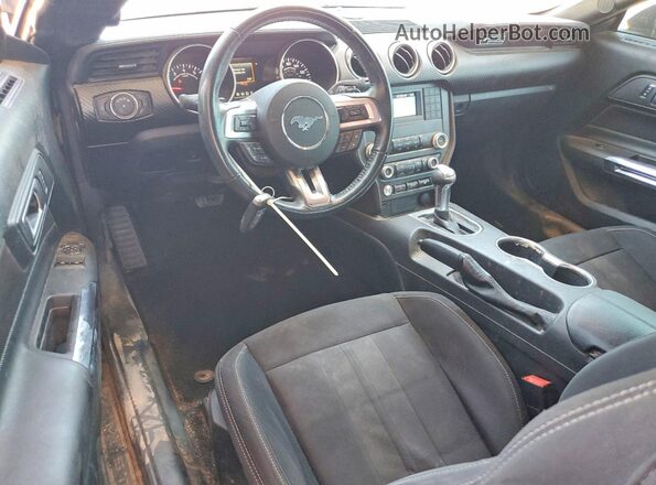 1FA6P8TH2L5183839 2020 FORD MUSTANG Black Vista del salpicadero