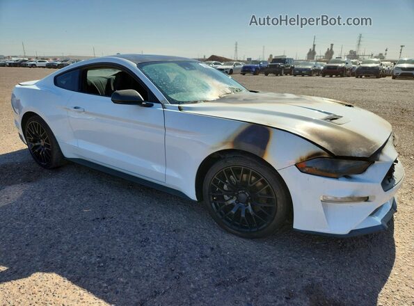 1FA6P8TH2M5156349 2021 FORD MUSTANG White Przód prawy
