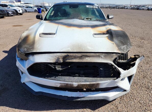 1FA6P8TH2M5156349 2021 FORD MUSTANG White Widok z przodu