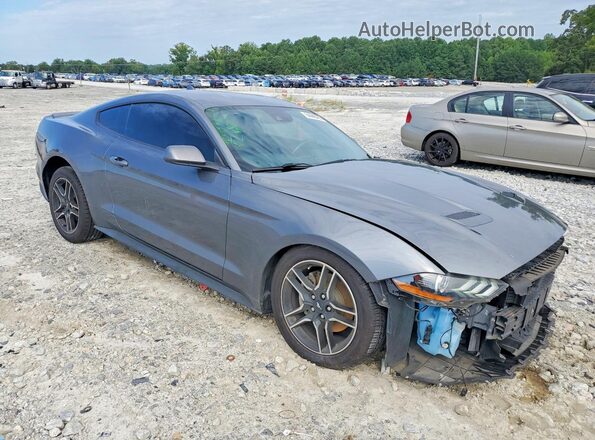 1FA6P8TH2N5100185 2022 FORD MUSTANG Серый Передняя правая четверть