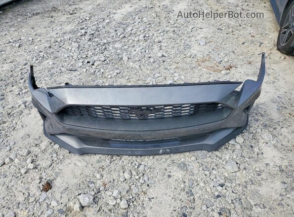 1FA6P8TH2N5100185 2022 FORD MUSTANG Серый Вид подкапотного пространства
