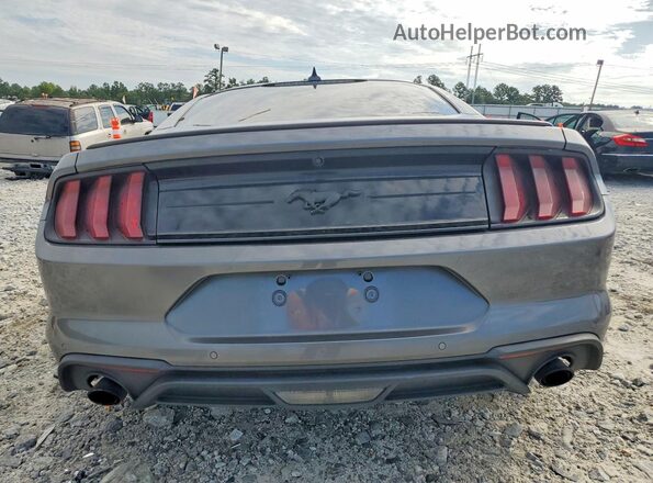 1FA6P8TH2N5100185 2022 FORD MUSTANG Серый Вид сзади