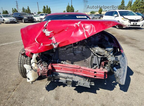 1FA6P8TH2R5117462 2024 FORD MUSTANG Red Вид спереду