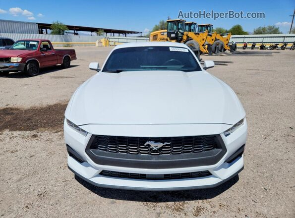 1FA6P8TH2R5121138 2024 FORD MUSTANG White წინა ხედი
