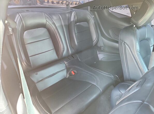 1FA6P8TH2R5121138 2024 FORD MUSTANG White უკანა სავარძლების ხედი