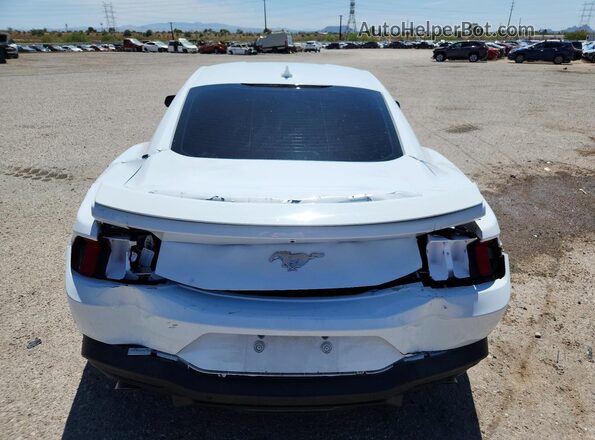 1FA6P8TH2R5121138 2024 FORD MUSTANG White უკანა ხედი