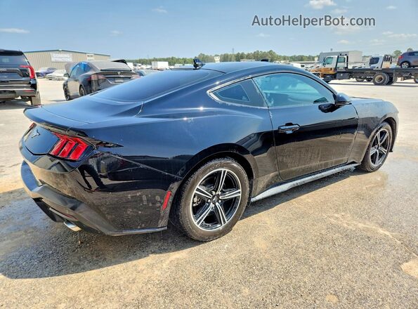 1FA6P8TH2R5137341 2024 FORD MUSTANG Black Հետևի աջ