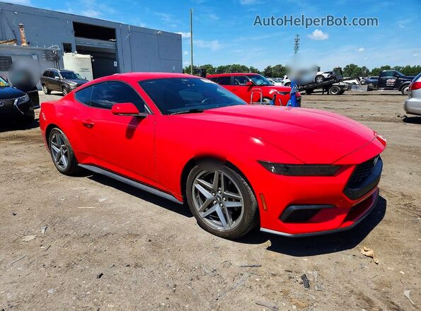 1FA6P8TH2T5107084 2026 FORD MUSTANG Red Delantero derecho