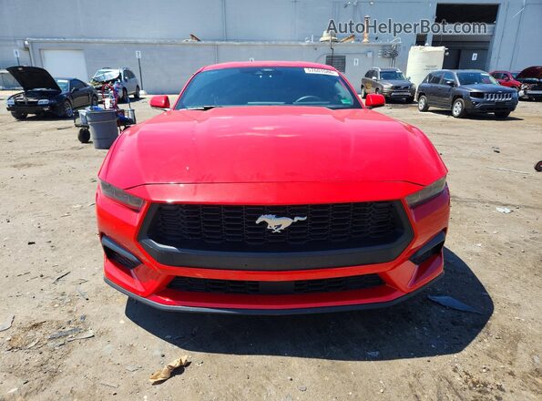 1FA6P8TH2T5107084 2026 FORD MUSTANG Red Vista frontal