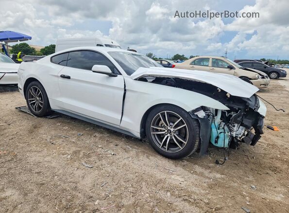 1FA6P8TH3G5222654 2016 FORD MUSTANG Белый Передняя правая четверть