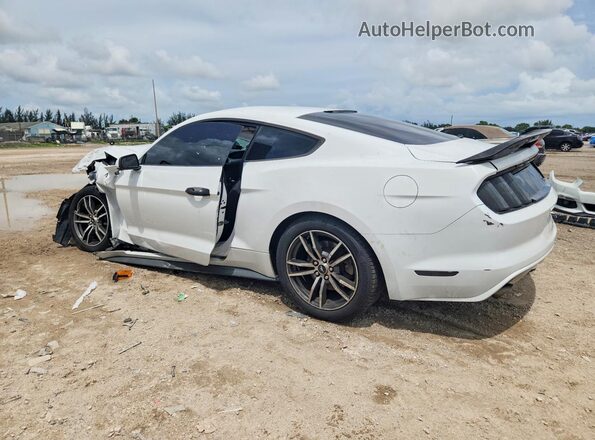 1FA6P8TH3G5222654 2016 FORD MUSTANG Белый Задняя левая четверть