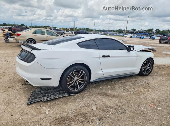 1FA6P8TH3G5222654 2016 FORD MUSTANG Белый Задняя правая четверть