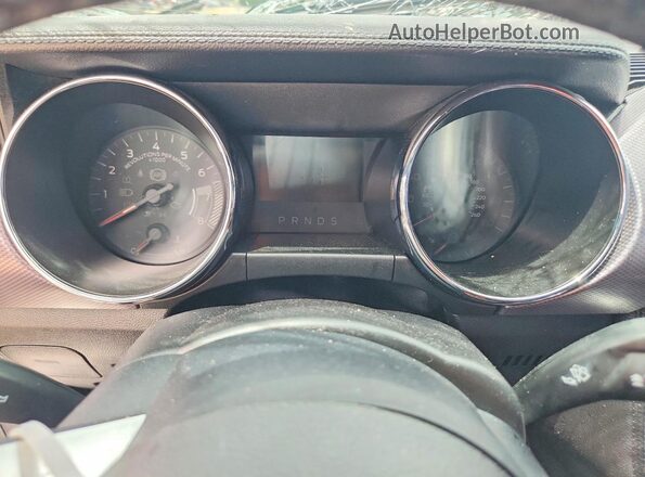 1FA6P8TH3G5222654 2016 FORD MUSTANG Белый Вид щитка приборов