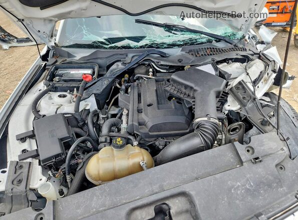 1FA6P8TH3G5222654 2016 FORD MUSTANG Белый Вид задней части салона
